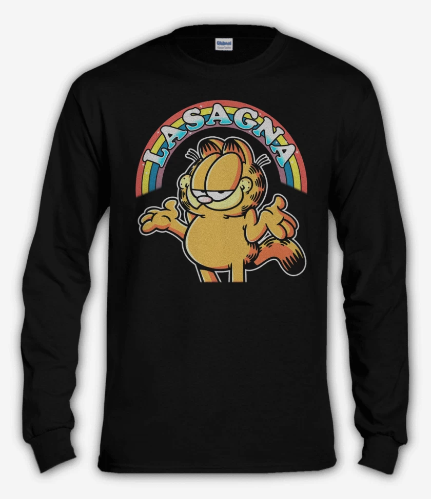 Polera manga larga Negro de Lasagna