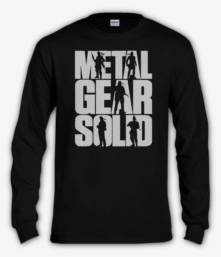 Polera manga larga Negro de MGS