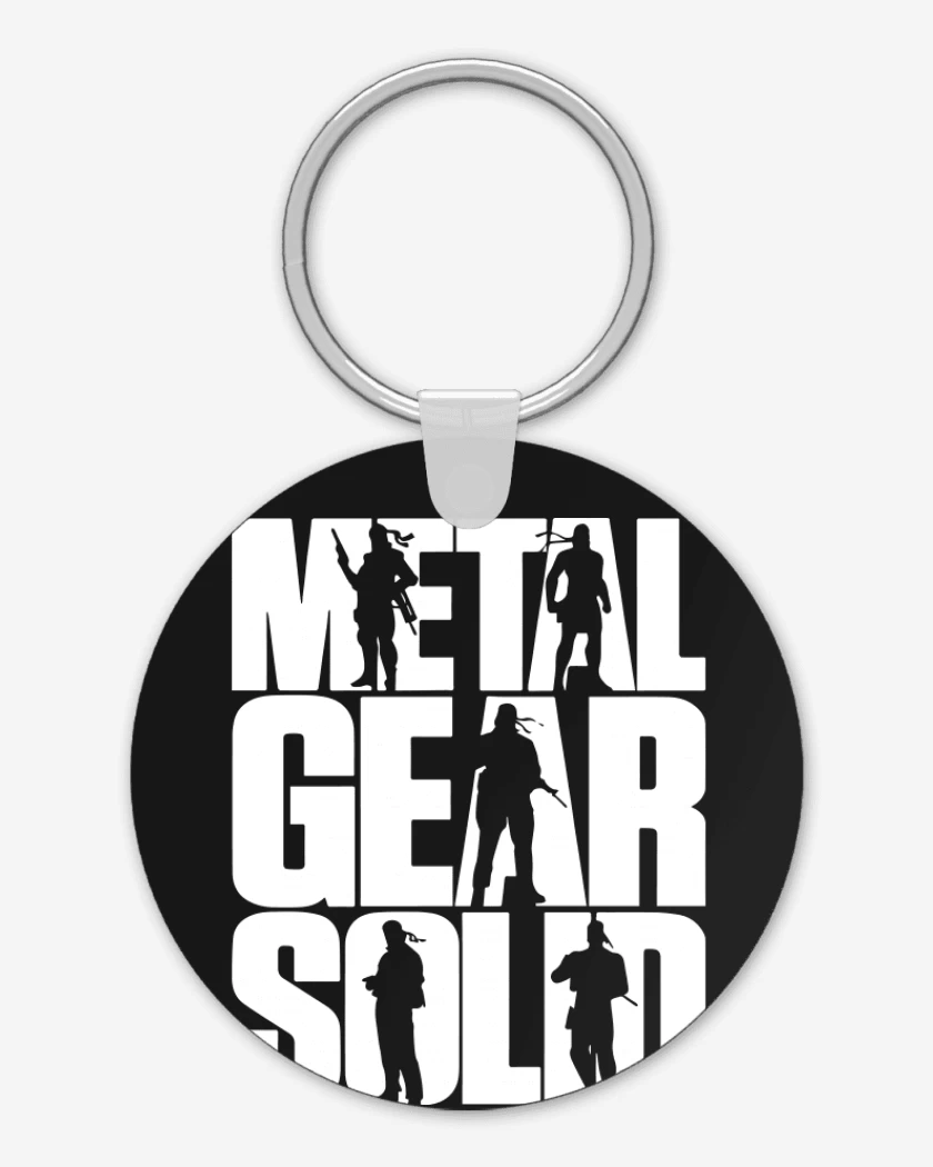 Llavero Negro de MGS