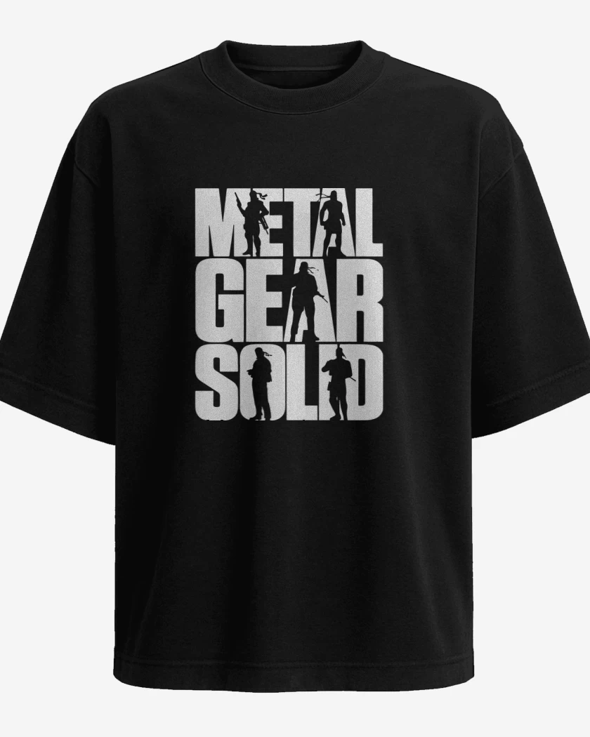 Polera Oversize Negro de MGS