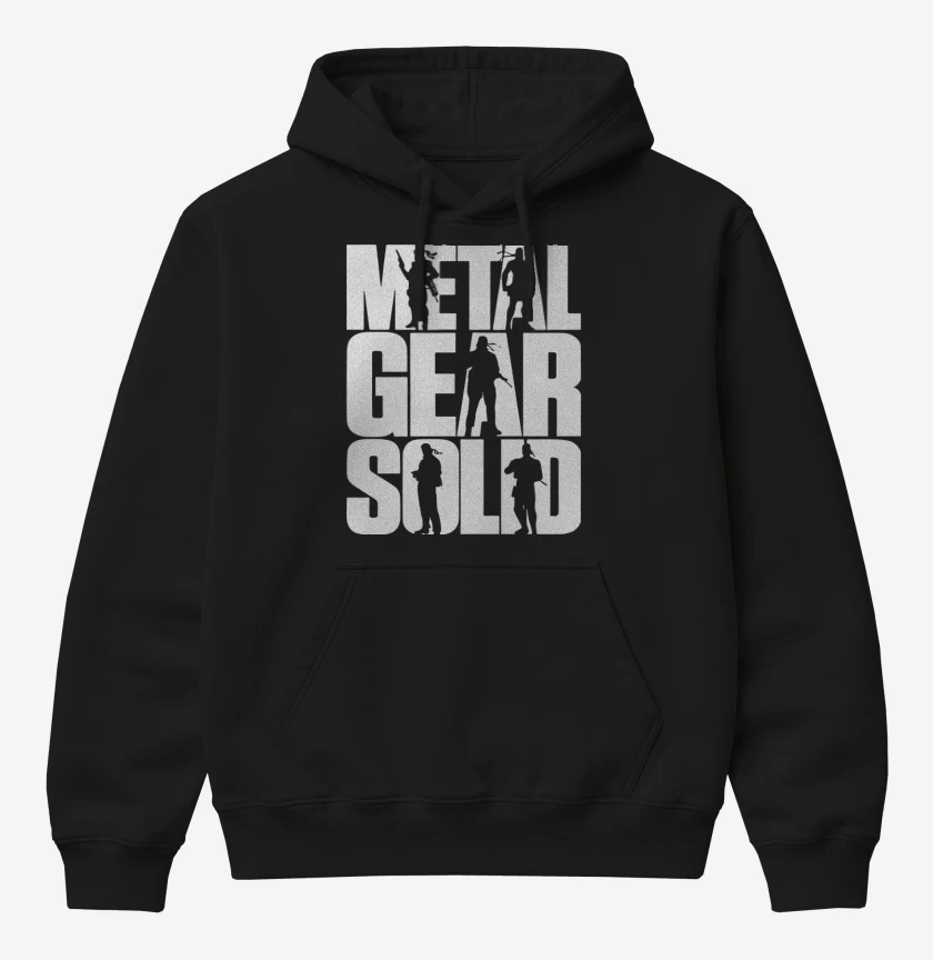 Poleron Canguro básico Negro de MGS