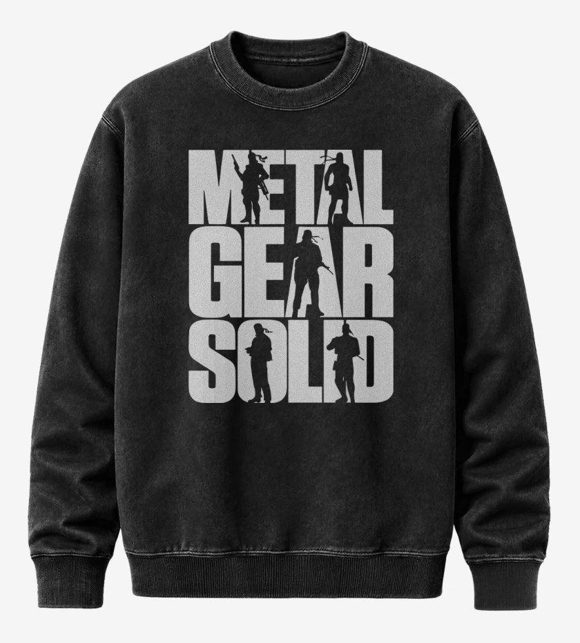 Poleron Polo Acid Wash Negro de MGS