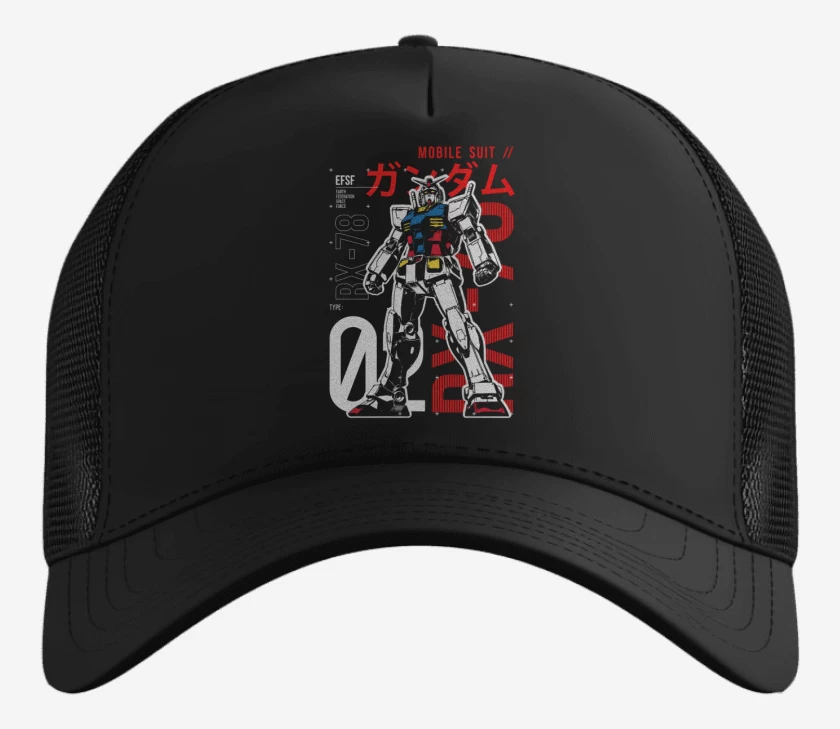 Gorro Negro de Rx 78