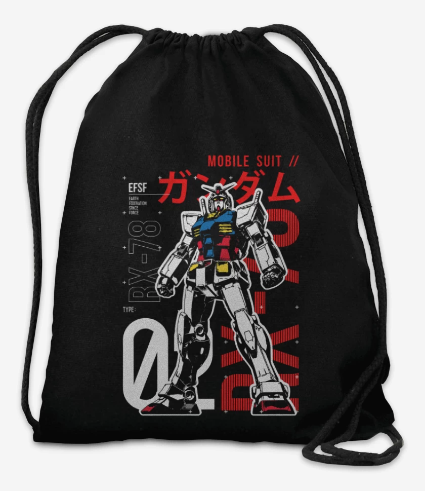 Mochila Negro de Rx 78