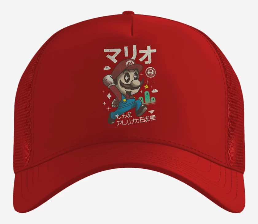 Gorro Kawai bigote