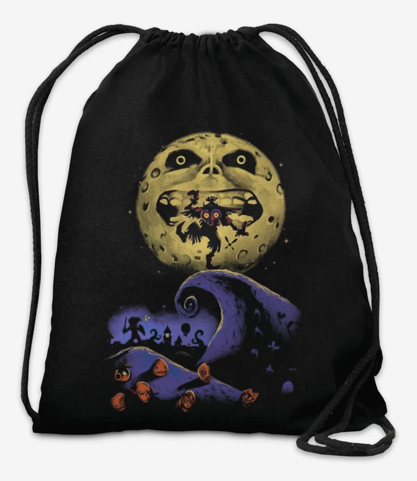 Mochila Negro de Majora of moon