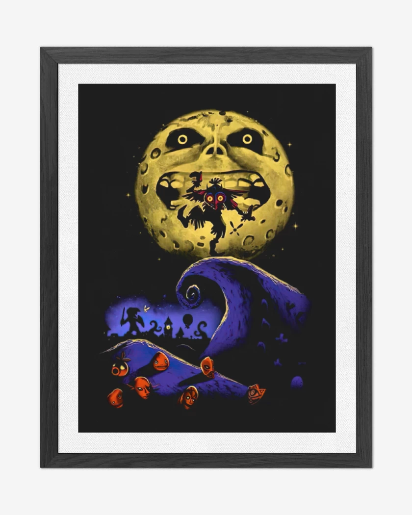 Cuadro decorativo Negro de Majora of moon