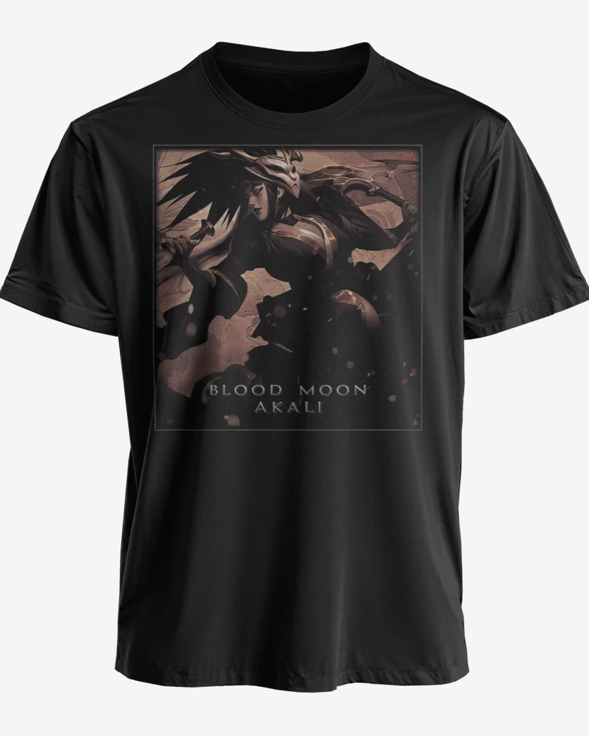 Polera premium Akali luna sangrienta
