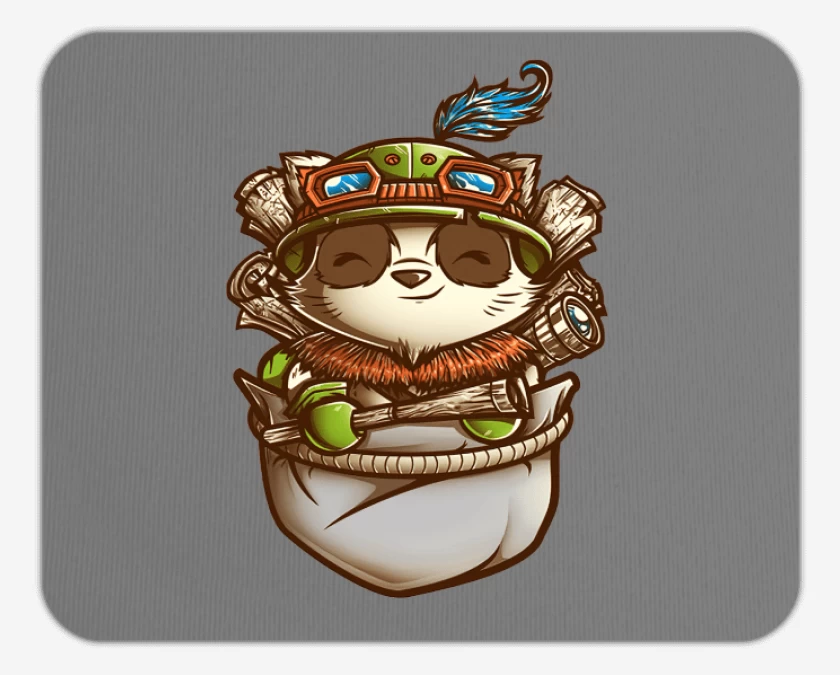 Mousepad Teemo de bolsillo