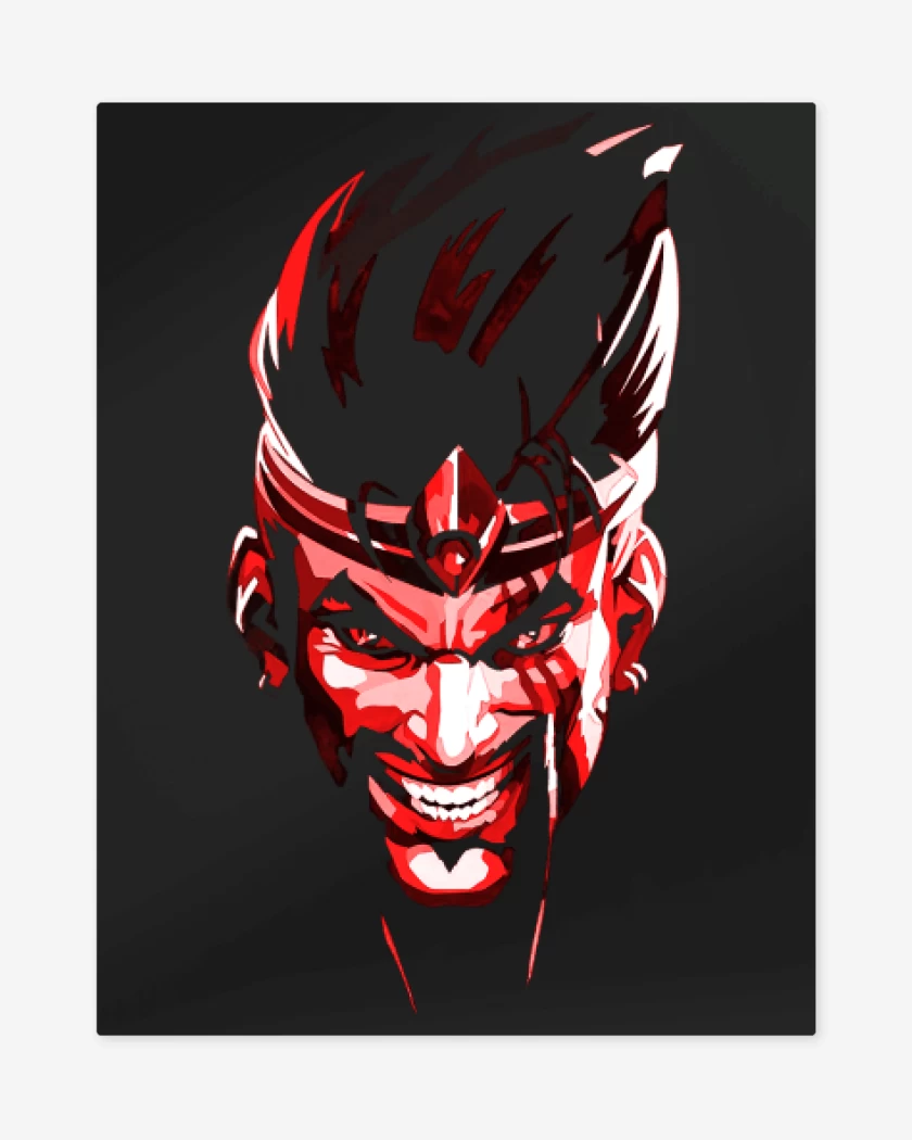Print metalico Negro de Draaven