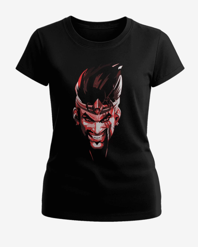Polera de Mujer Negro de Draaven