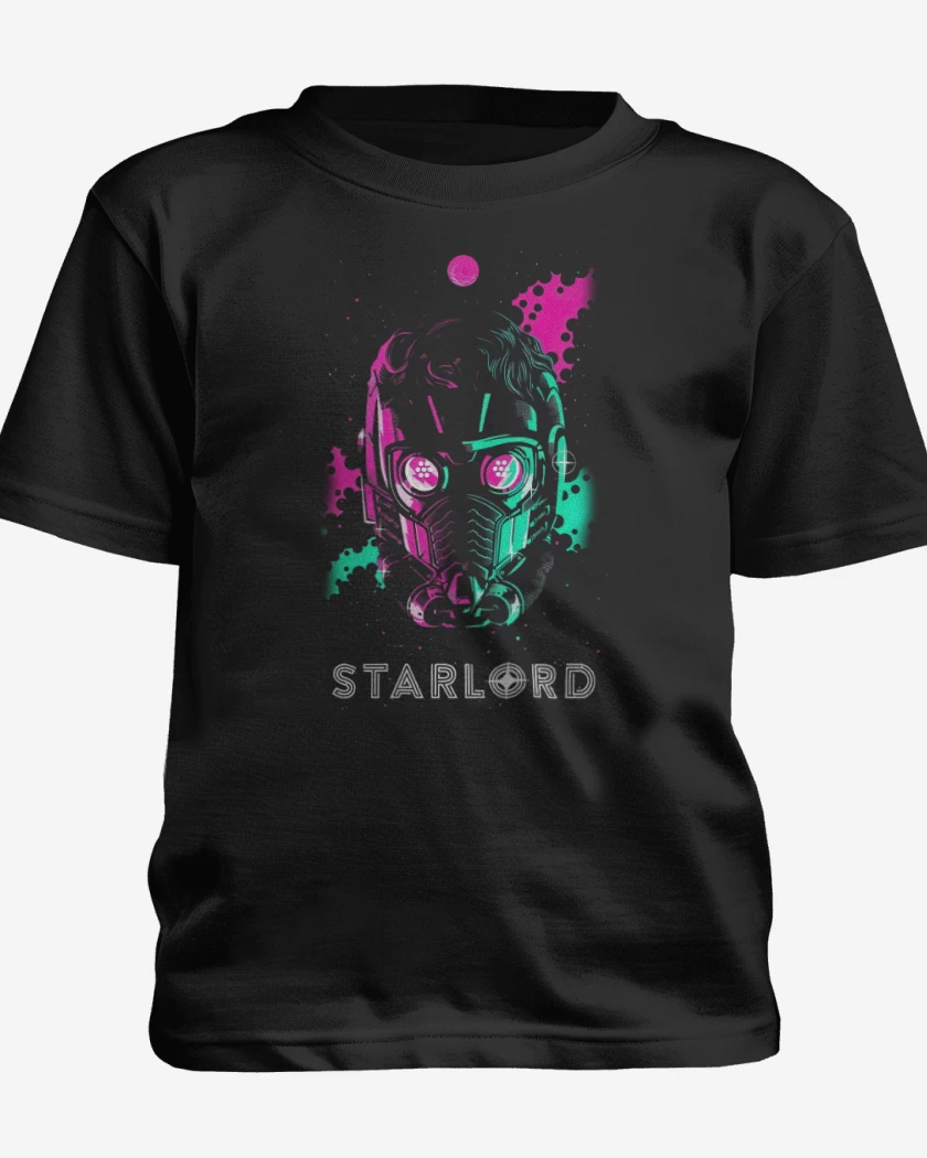 Polera de niño Negro de Starlord