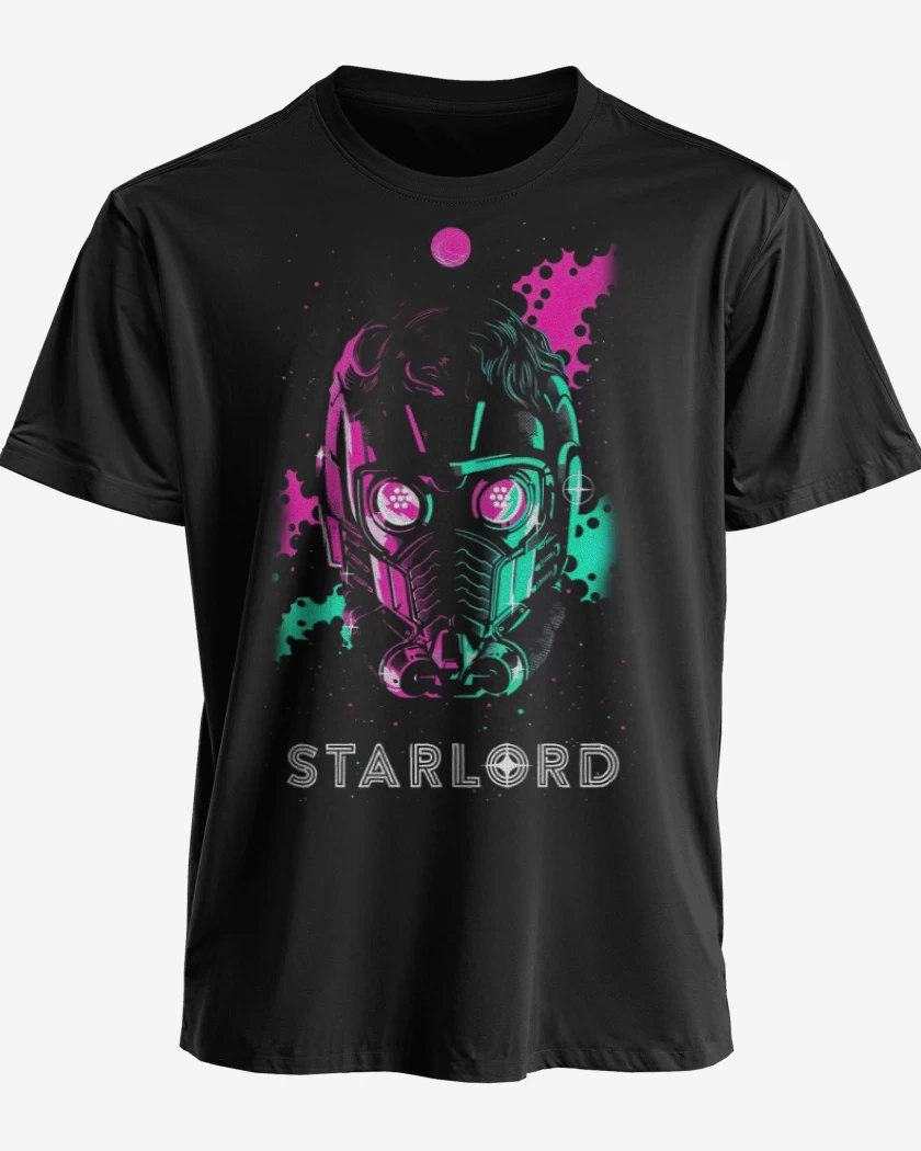 Polera premium Negro de Starlord