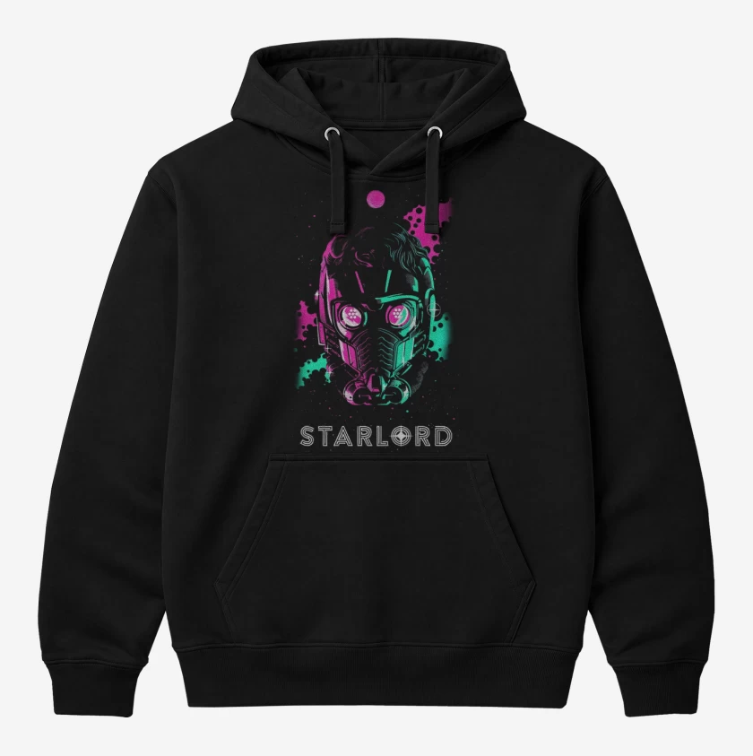 Polerón Canguro Negro de Starlord