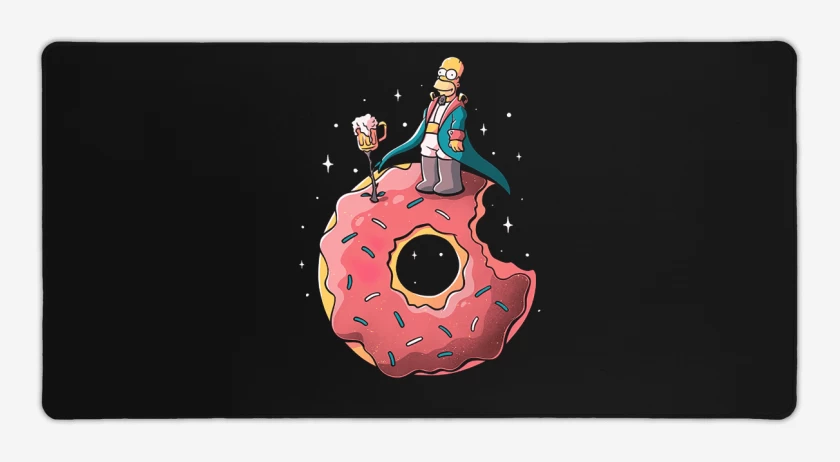 Mouse pad Gamer Negro de Le Petit Homero