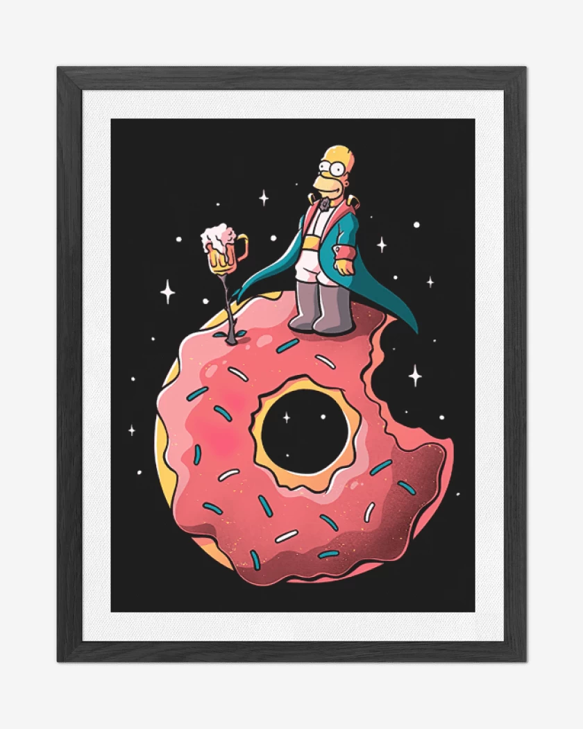 Cuadro decorativo Negro de Le Petit Homero