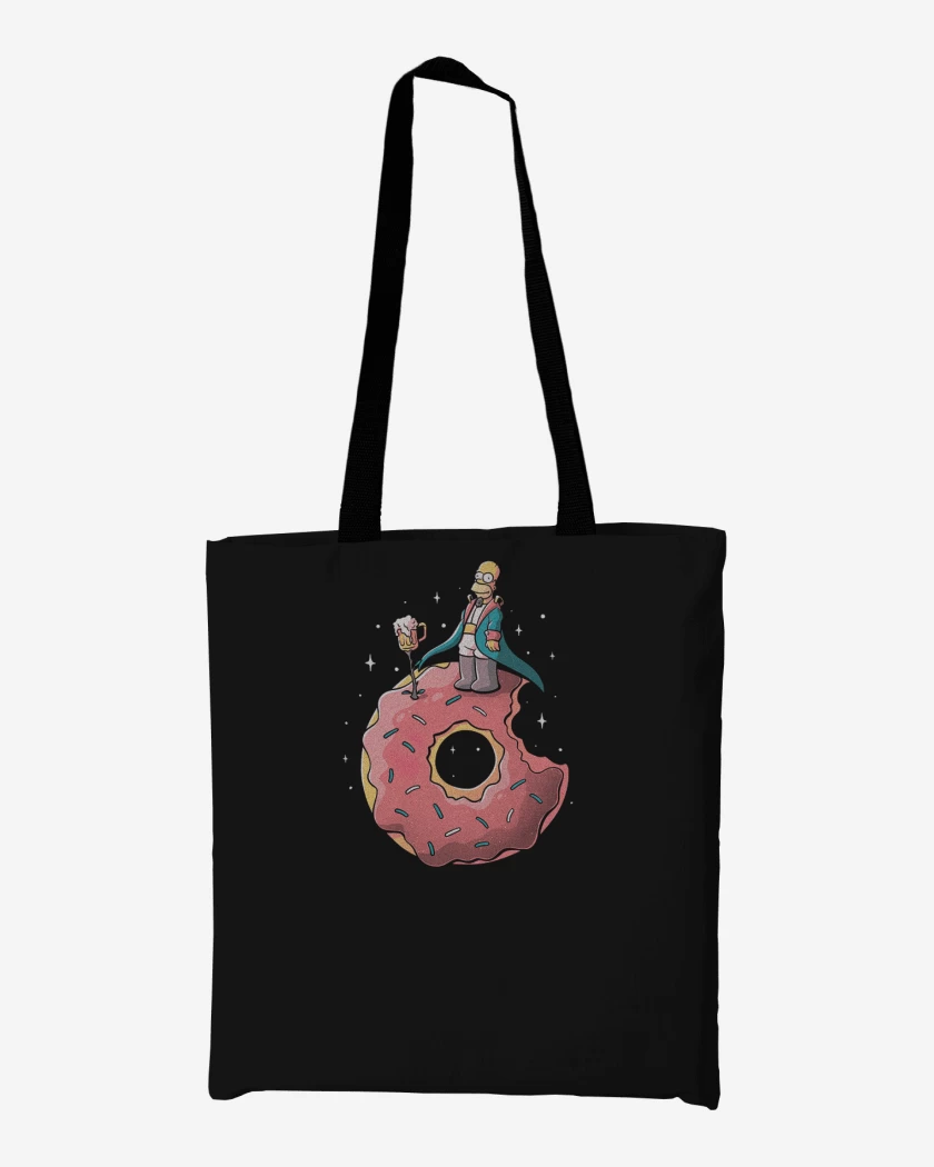 Totebag Negro de Le Petit Homero