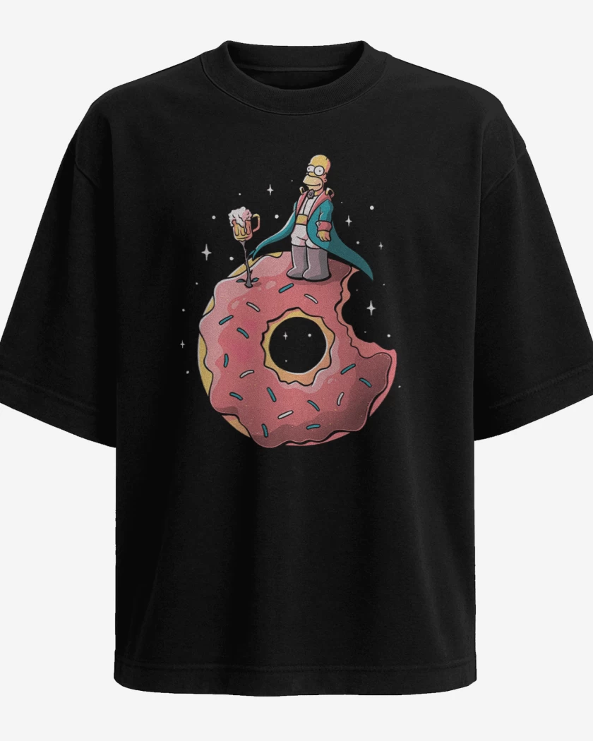 Polera Oversize Negro de Le Petit Homero