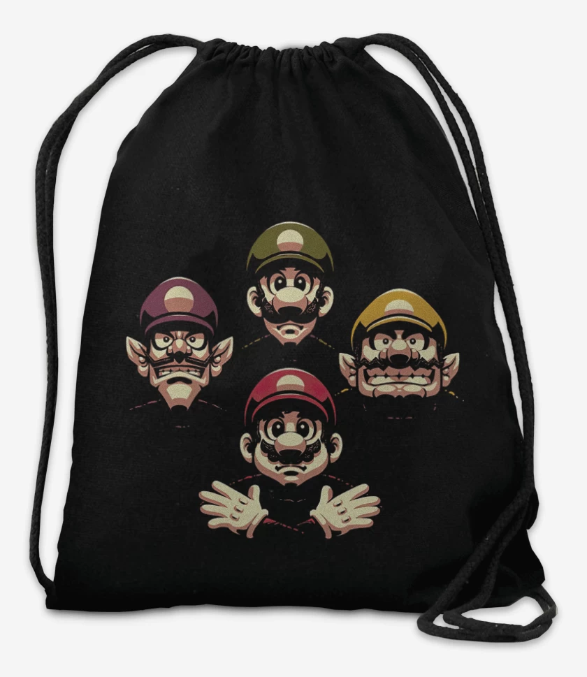 Mochila Negro de Brohemian Rhapsody