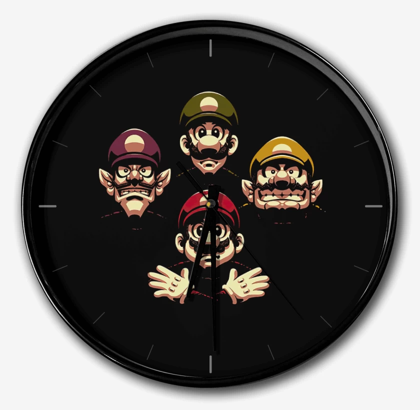 Reloj Negro de Brohemian Rhapsody