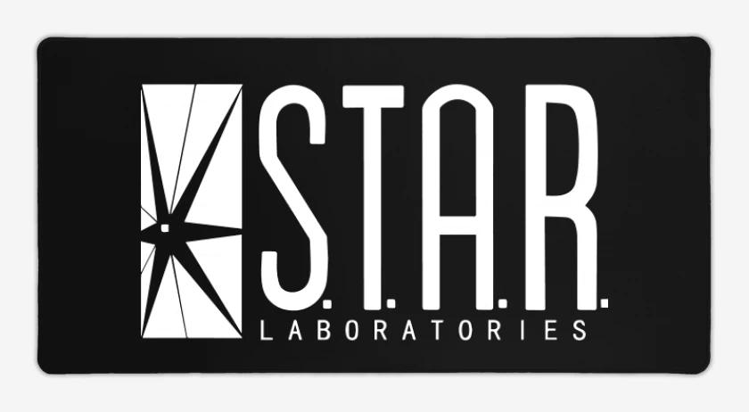 Mouse pad Gamer Negro de Star Laboratories