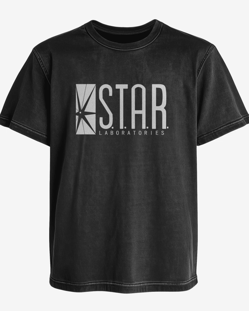 Polera desgastada Star Laboratories