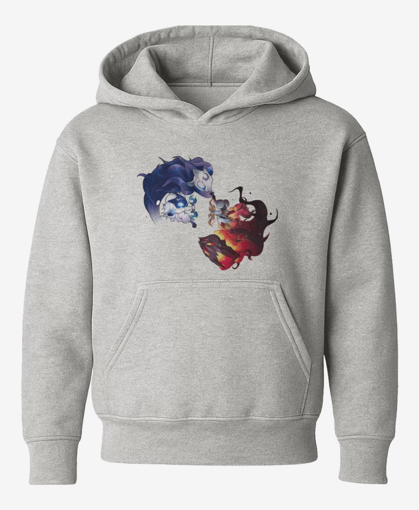 Poleron de niño Gris Melange de Kindred
