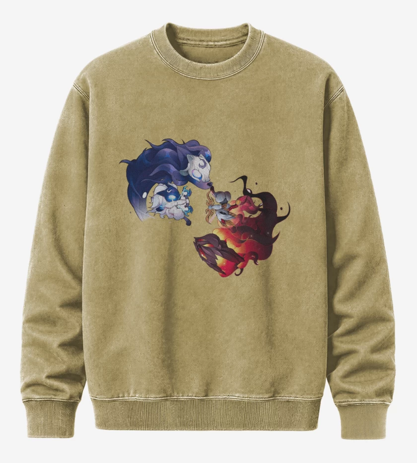 Poleron Polo Acid Wash Beige de Kindred