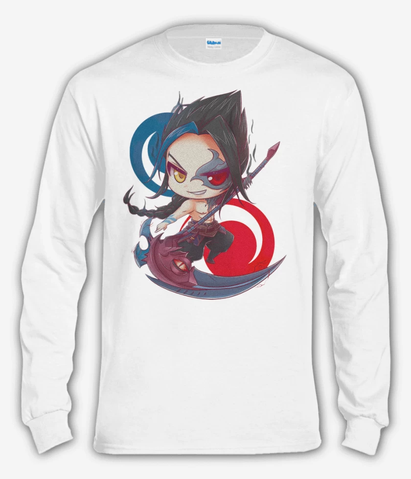 Polera manga larga Blanco de Kayn