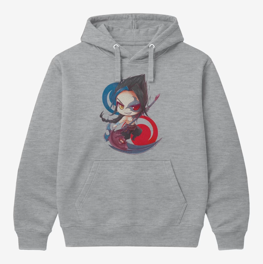 Polerón Canguro Gris Melange de Kayn