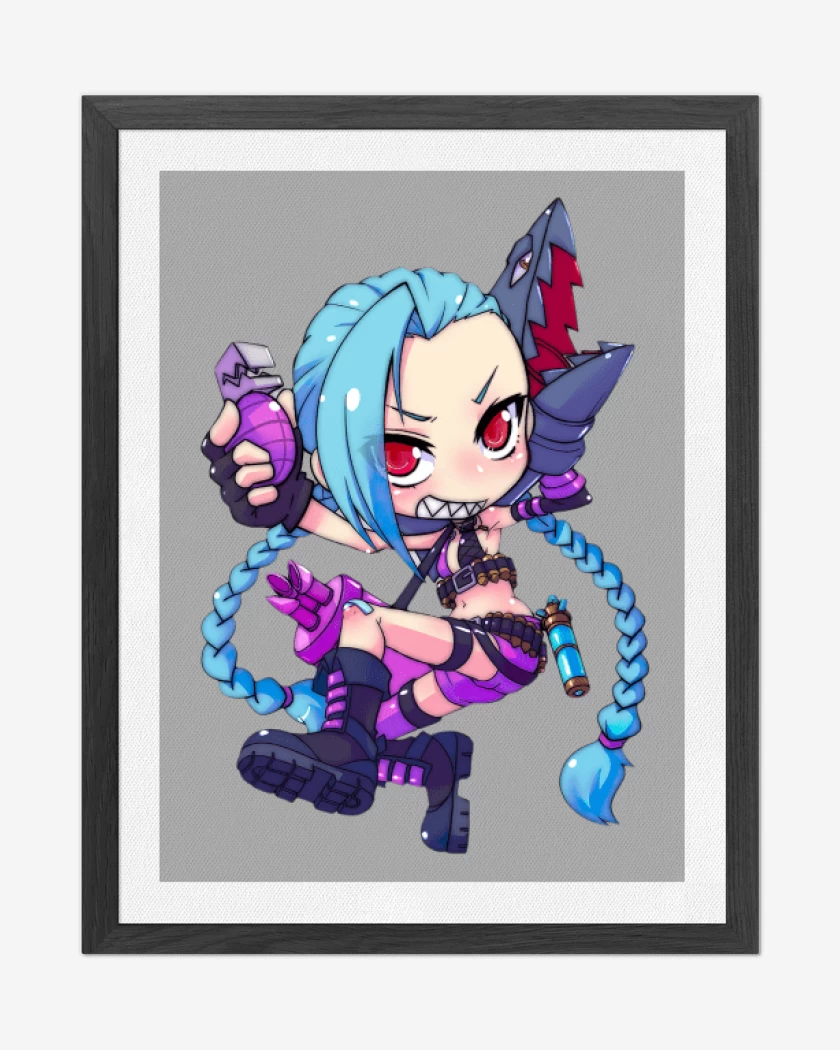 Cuadro decorativo Jinx