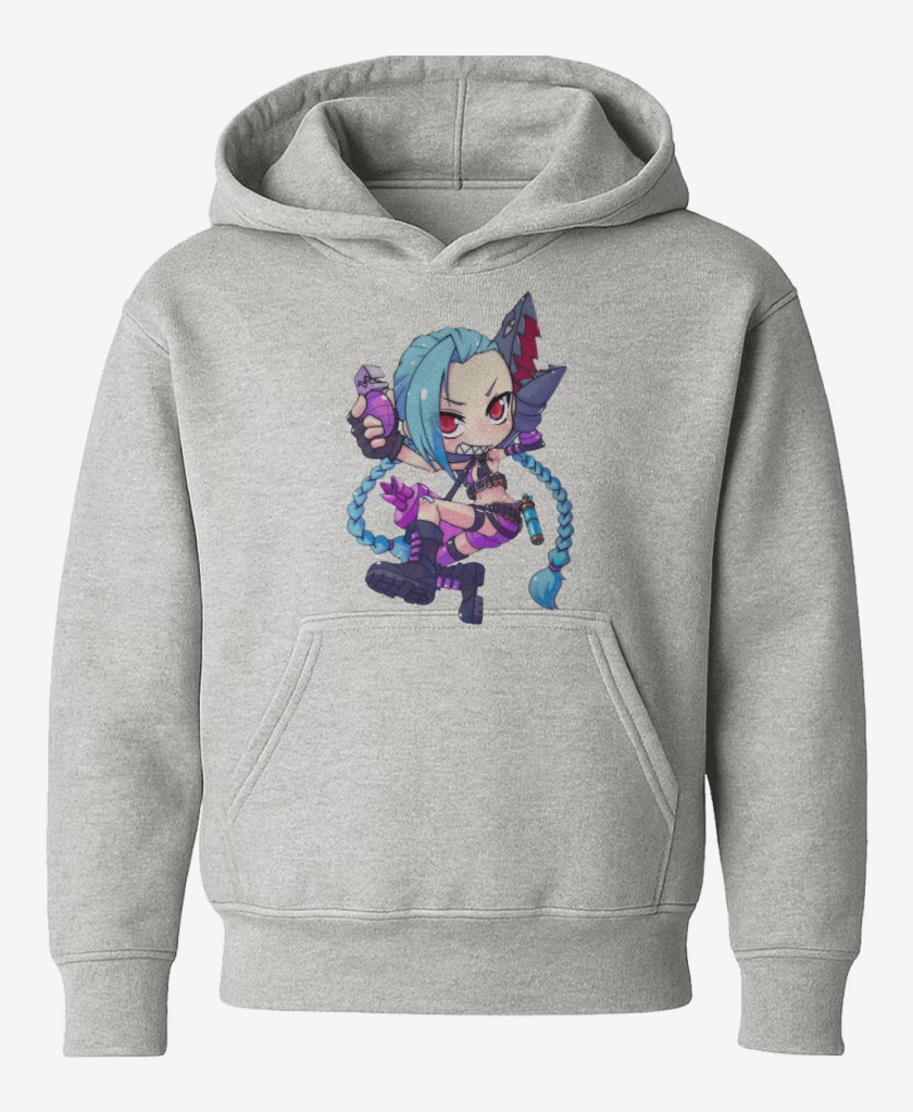 Poleron de niño Gris Melange de Jinx