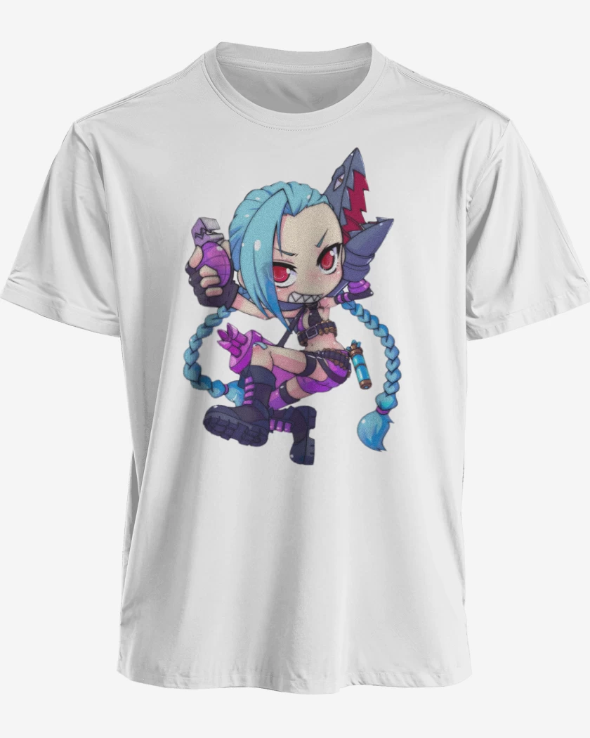 Polera premium Blanco de Jinx