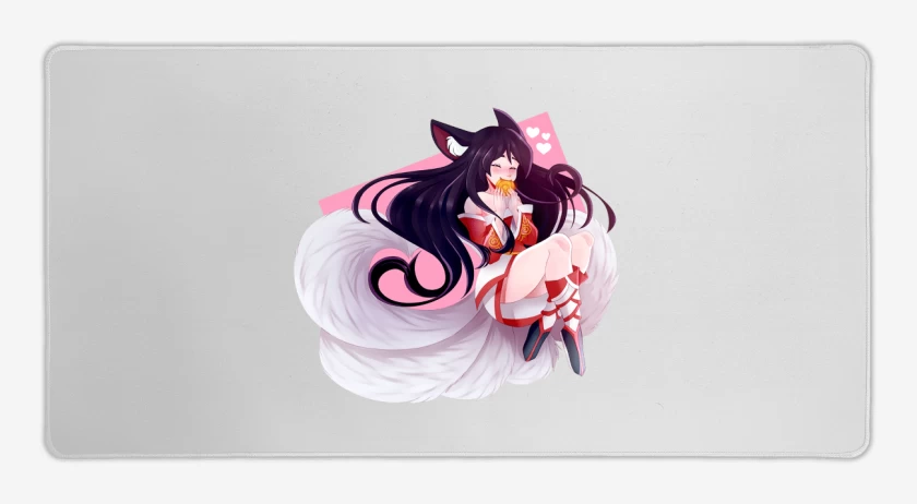 Mouse pad Gamer Blanco de Ahri