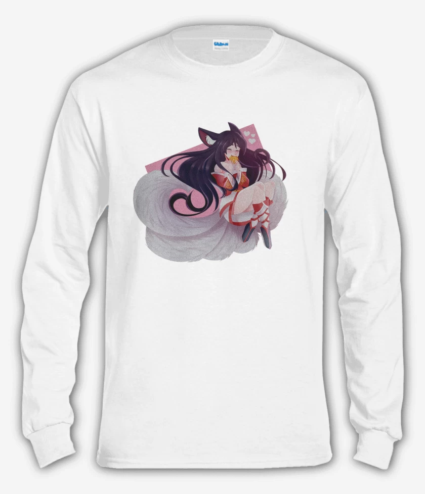 Polera manga larga Blanco de Ahri
