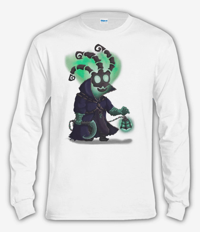 Polera manga larga Blanco de Threesh