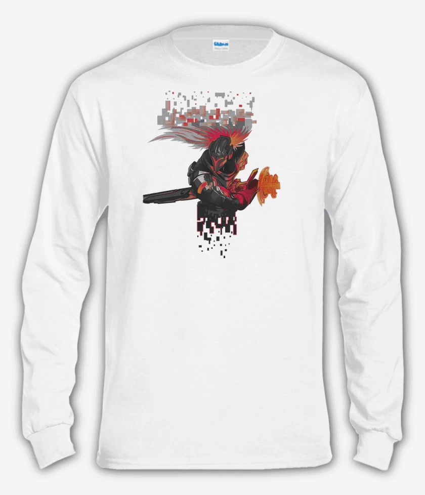 Polera manga larga Blanco de Projecto yasuo