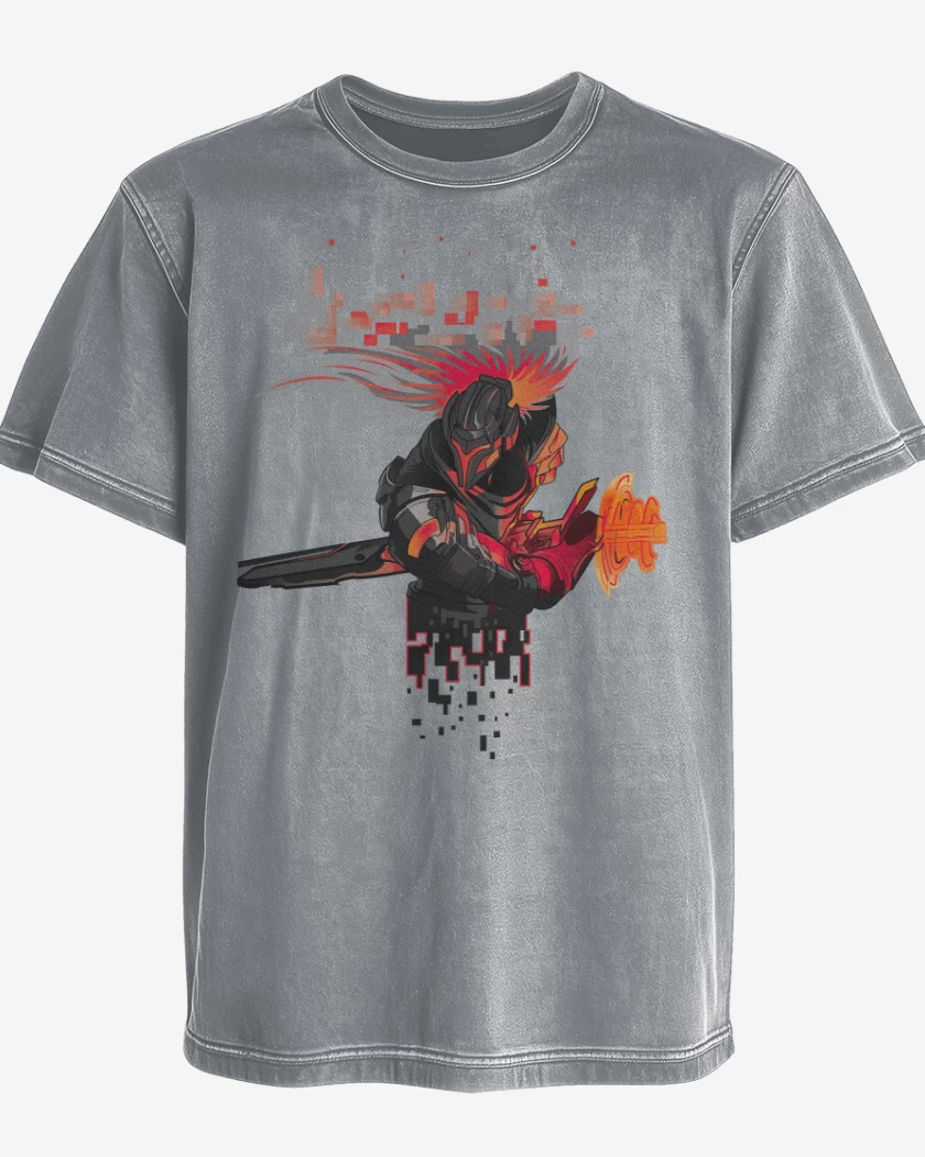 Polera desgastada Projecto yasuo