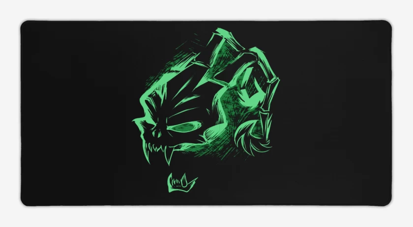 Mouse pad Gamer Negro de Thresh