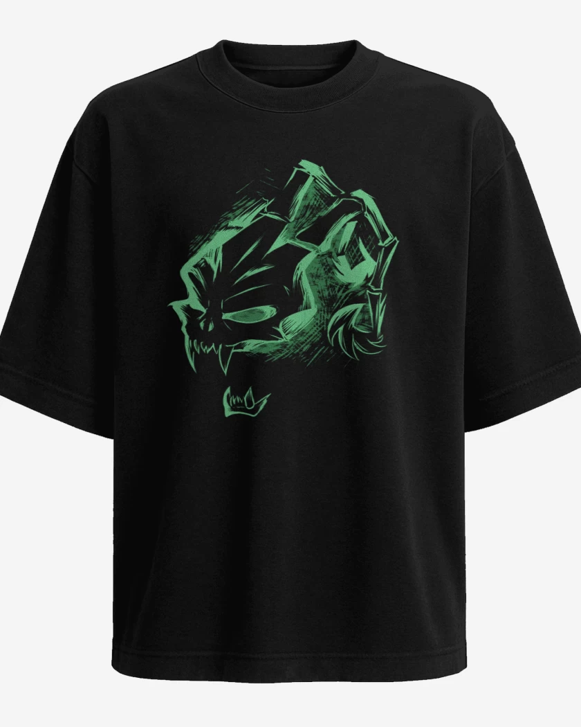Polera Oversize Negro de Thresh