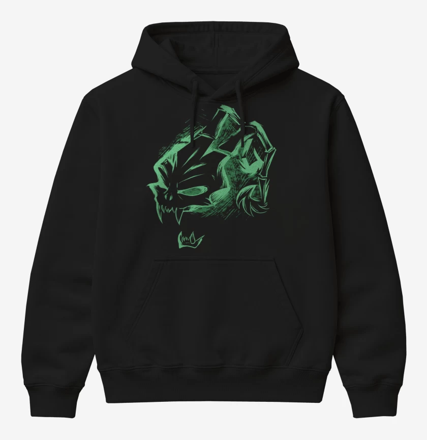 Poleron Canguro básico Negro de Thresh