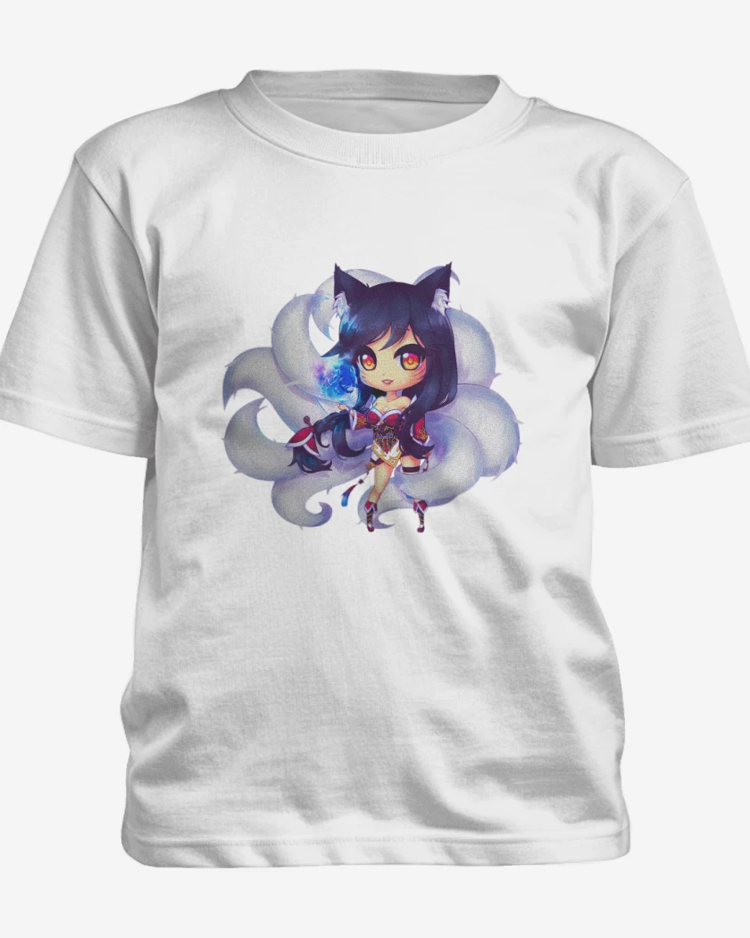 Polera de niño Blanco de Ahri 2