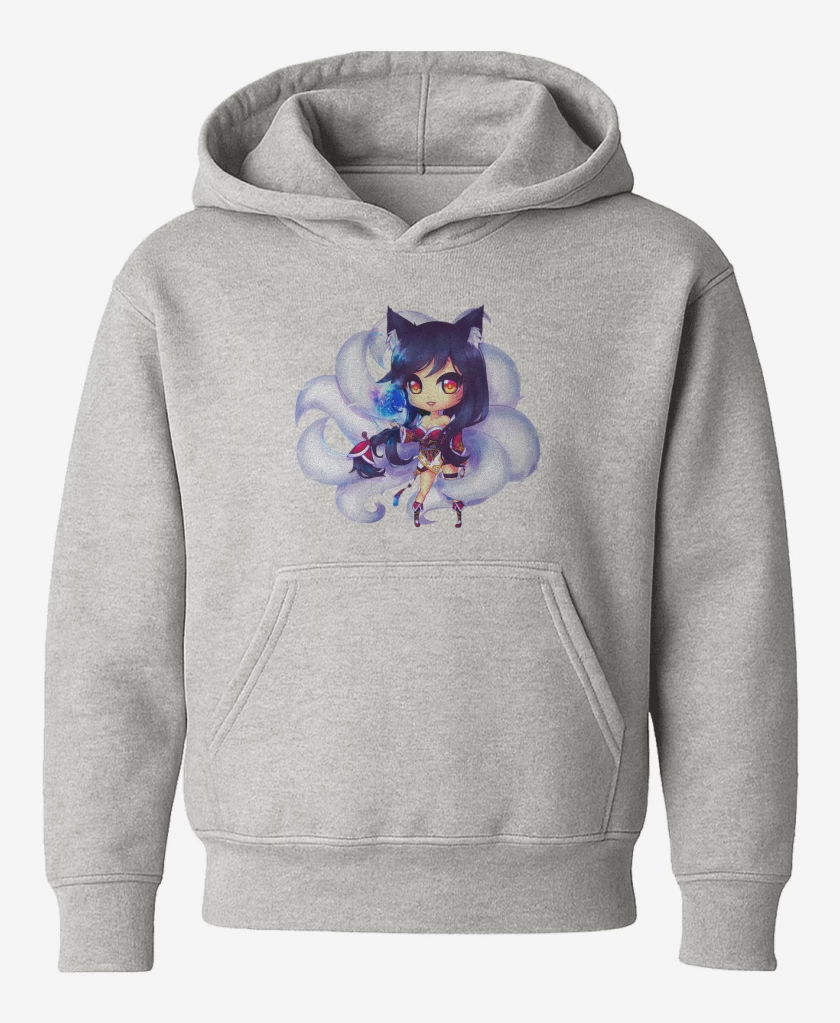 Poleron de niño Gris Melange de Ahri 2