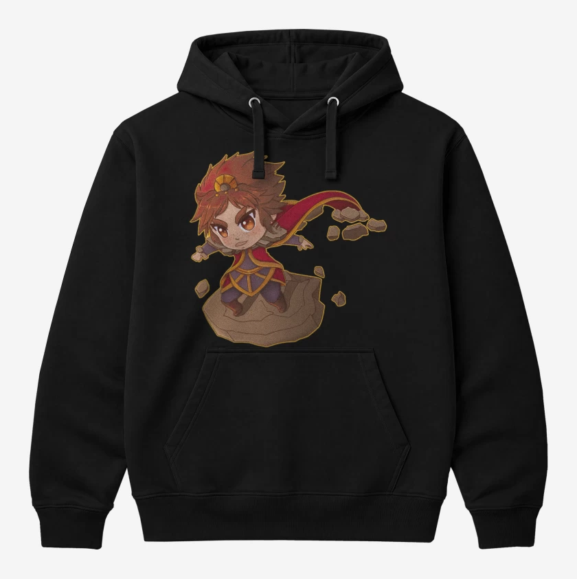 Polerón Canguro Negro de Taliyah