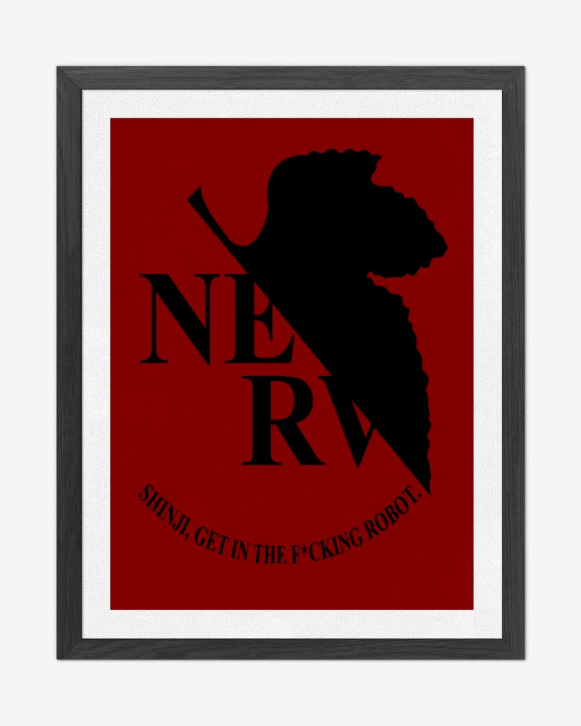Cuadro decorativo Rojo de Nerv