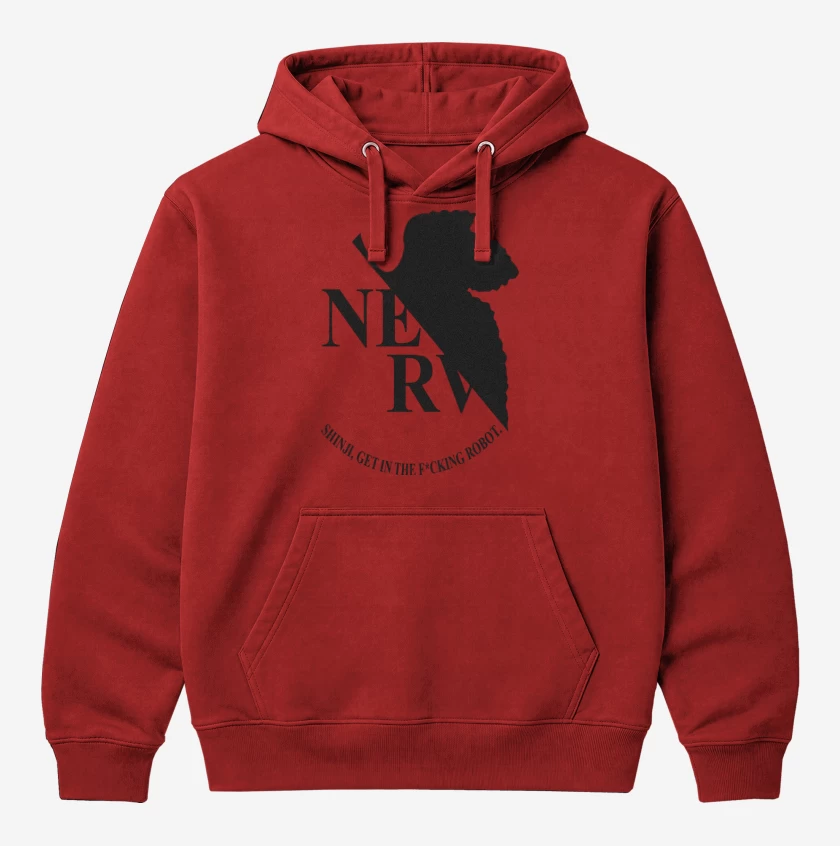 Polerón Canguro Rojo de Nerv
