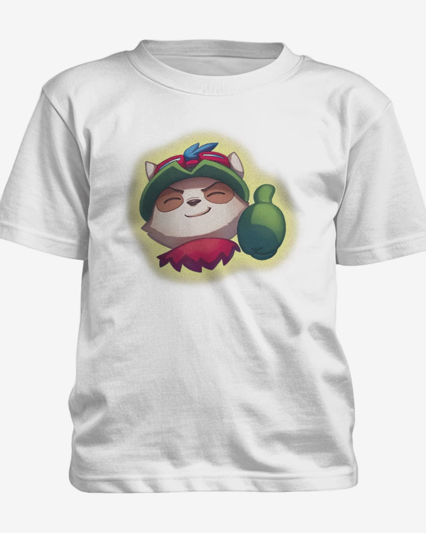 Polera de niño Blanco de Teeemo