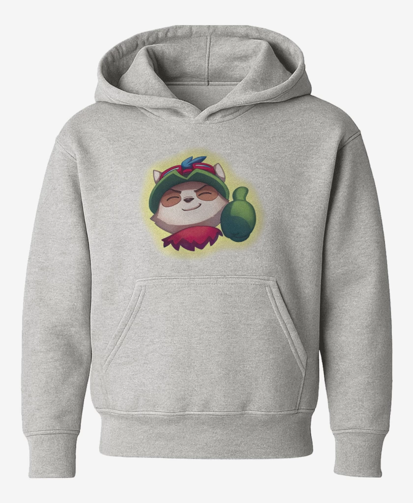Poleron de niño Gris Melange de Teeemo
