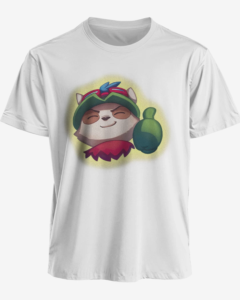Polera premium Blanco de Teeemo