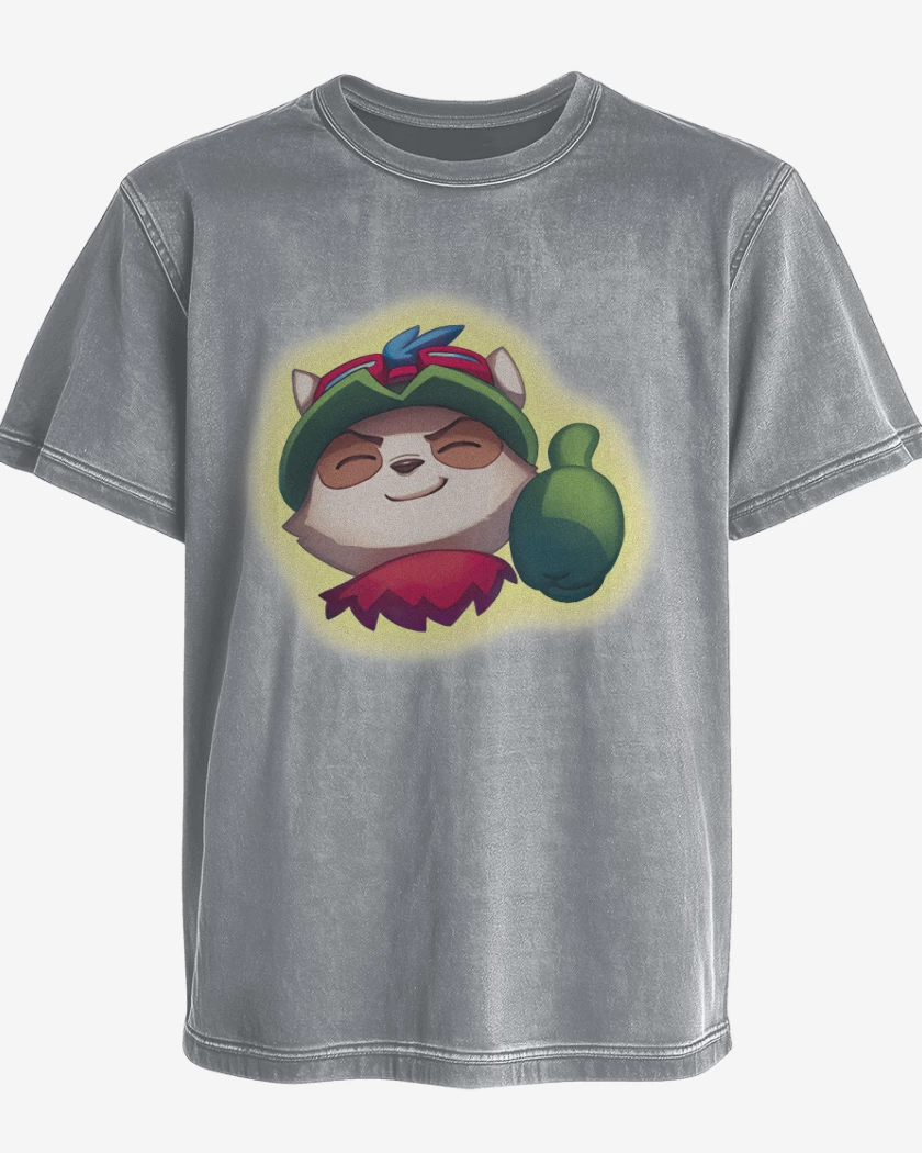 Polera desgastada Teeemo